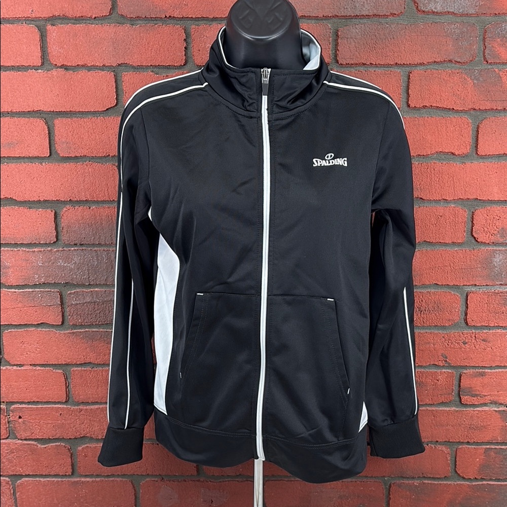 Spalding Jacket Womans Large Full Zip